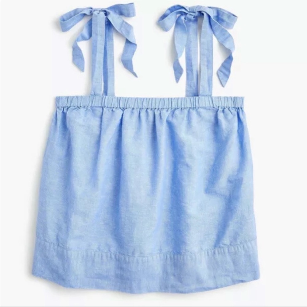 J.Crew linen top xxs